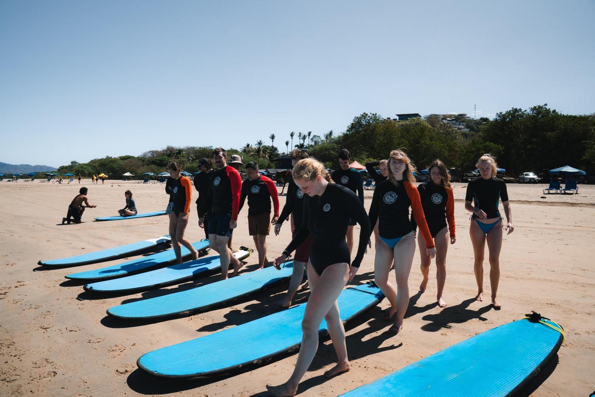 Готель Iguana Surf Camp Тамариндо Екстер'єр фото